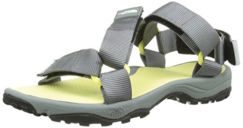 The North Face Litewave, Damen Sandalen, Multicolor (Monument Grey/Chiffon Yellow _ Grq), 40 EU (6.5 UK) von THE NORTH FACE