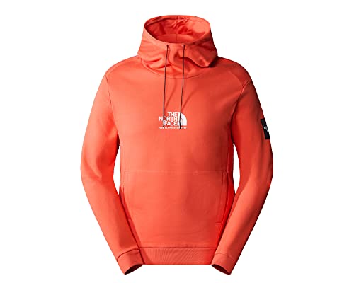 The North Face M Fine Alpine Hoodie Herren Outdoor Sweashirts NF0A3XY3LV31 Orange, orange, L von THE NORTH FACE