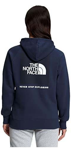 The North Face Women's Box NSE Pullover Hoodie, Summit Navy/Summit Navy, Medium von THE NORTH FACE