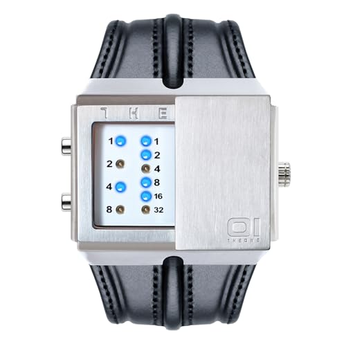 THE ONE Uhr Herren Binär-Armbanduhr Slider SD101B1 von THE ONE