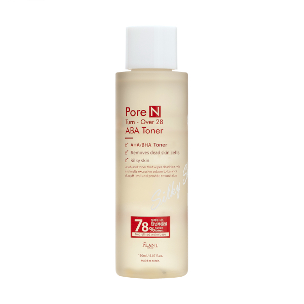 THE PLANT BASE - Pore N Turn-Over 28 ABA Toner - 150ml von THE PLANT BASE