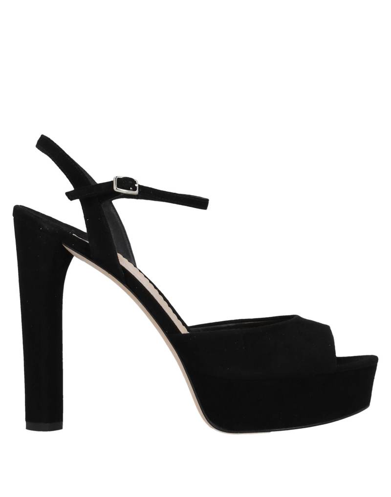 THE SELLER Sandale Damen Schwarz von THE SELLER