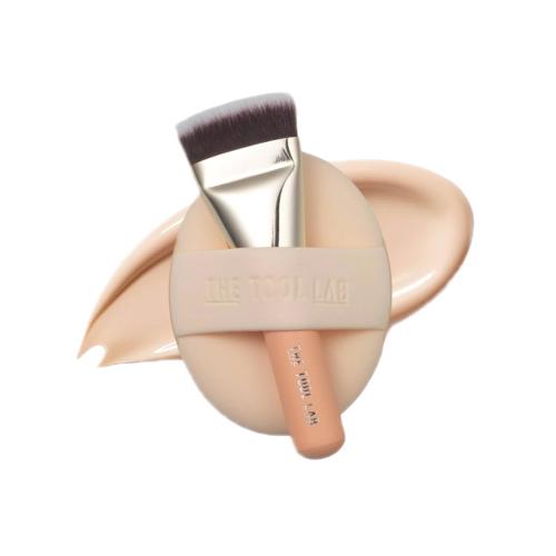 THE TOOL LAB - All Day Cover Duo - 1 Brush + 1 Puff + 1 Case von THE TOOL LAB