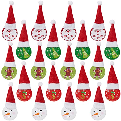 THE TWIDDLERS 20 Weihnachten Broschen, Weihnachtsanstecker für Kinder & Erwachsene, Partys, Geschenke, Mitgebsel von THE TWIDDLERS