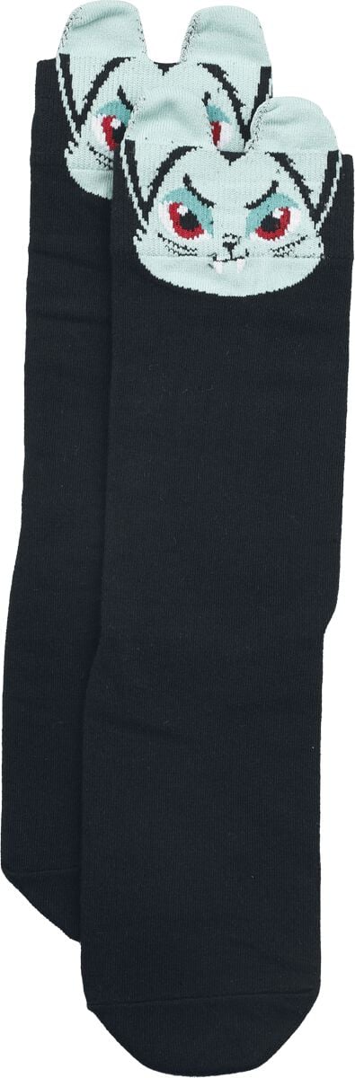 THE VAMPURR by KILLSTAR - Gothic Kniestrümpfe - The Vampurr Knee High Socks  - für Damen - Größe  schwarz von THE VAMPURR by KILLSTAR