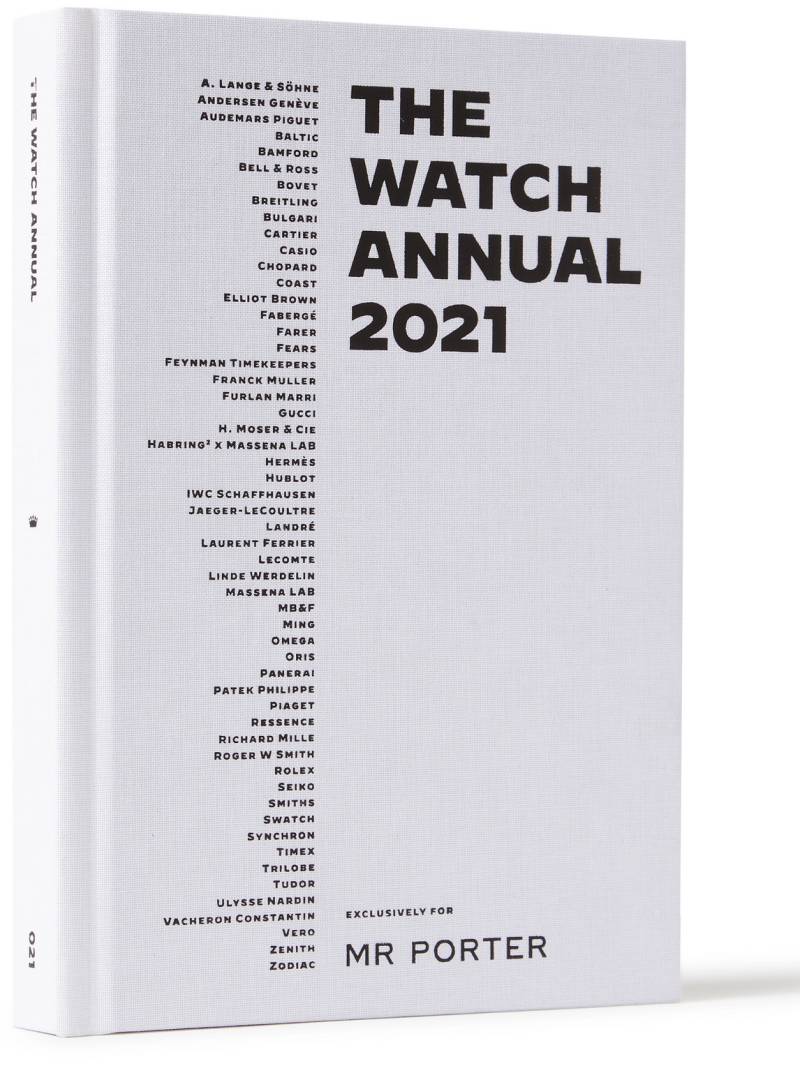 THE WATCH ANNUAL - The Watch Annual 2021 Exclusive MR PORTER Edition Hardcover Book - Men - White THE WATCH ANNUAL - The Watch Annual 2021 Exclusive MR PORTER Edition Hardcover Book - Men - White von THE WATCH ANNUAL