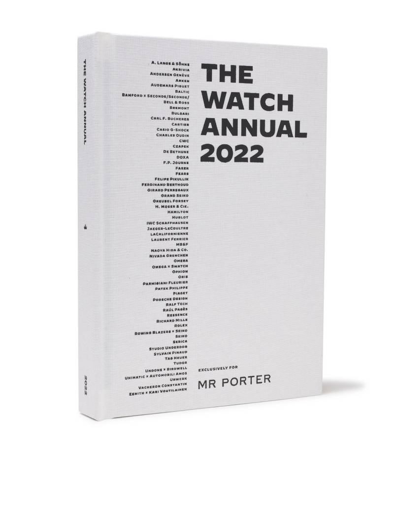 THE WATCH ANNUAL - The Watch Annual 2022 Exclusive MR PORTER Edition Hardcover Book - Men - White von THE WATCH ANNUAL