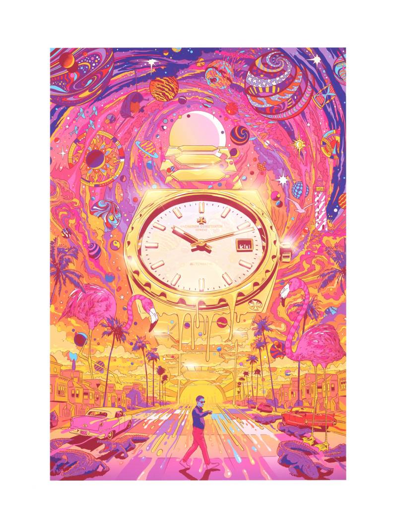 THE WATCH ANNUAL - Tim McDonagh Historiques 222 Print - Men - Pink von THE WATCH ANNUAL