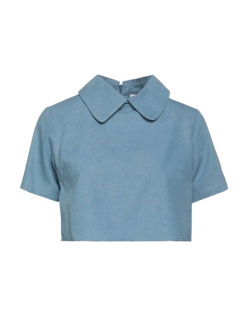 THE WHITE PEPPER Top Damen Blau THE WHITE PEPPER Top Damen Blau von THE WHITE PEPPER