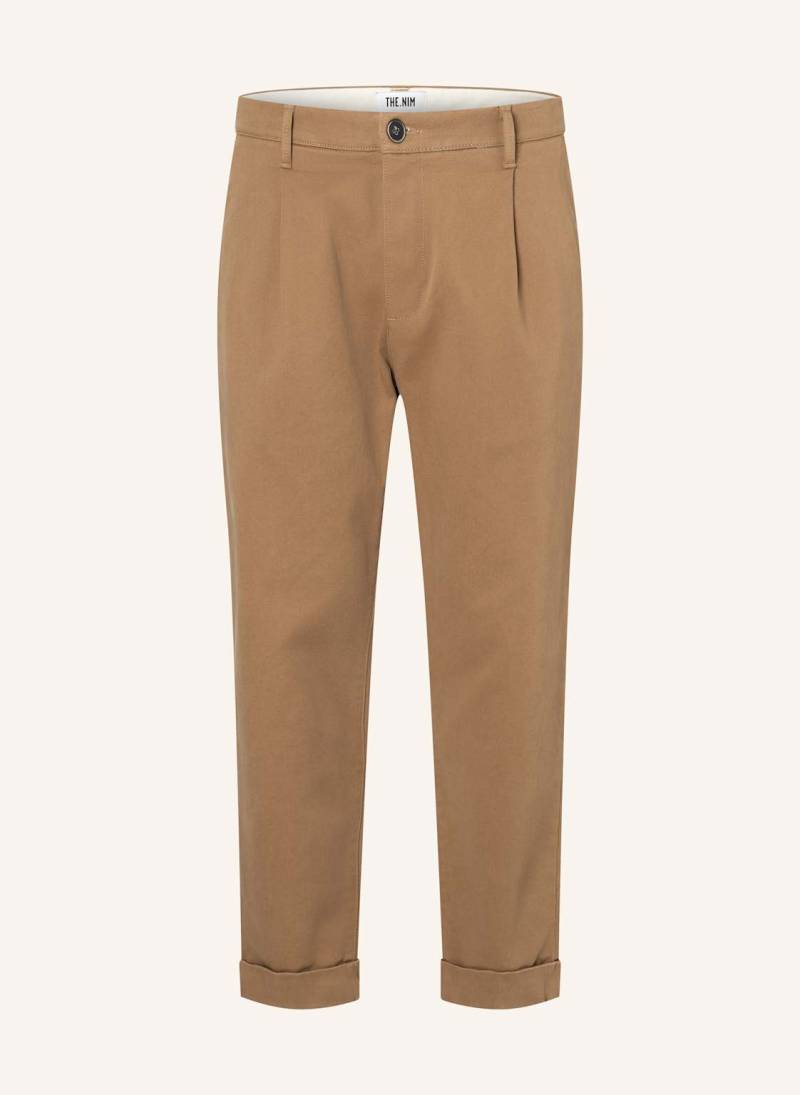 The.Nim Standard Hose Twill Chino Loose beige von THE.NIM STANDARD
