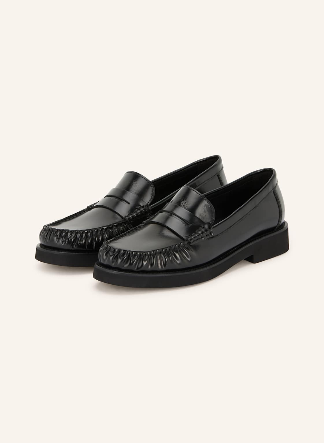 Thea Mika Penny-Loafer schwarz Thea Mika Penny-Loafer schwarz von THEA MIKA