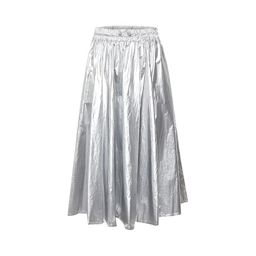 THEJOGGCONCEPT Damen JCDANNI Skirt Rock, 201877/Silver Stone, L von THEJOGGCONCEPT