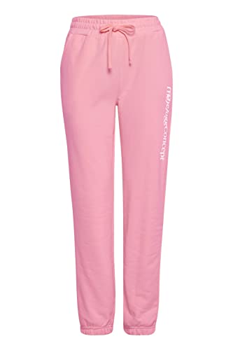 THEJOGGCONCEPT JCSafine Damen Hose Sweatshose Sporthose Jogginghose mit Kordeln Regular Fit, Größe:M, Farbe:Rosebloom (152214) von THEJOGGCONCEPT