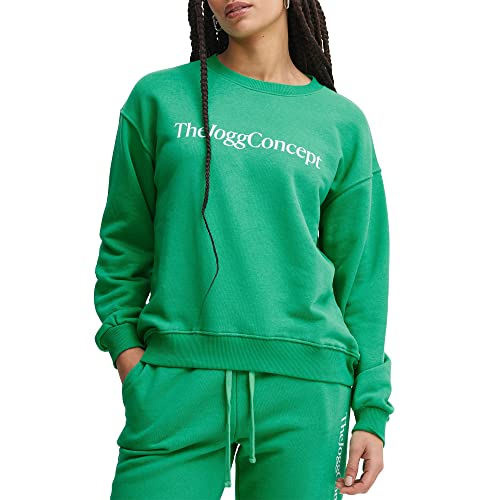 THEJOGGCONCEPT Damen JCSAFINE Sweatshirt, 165938/Mint, S von THEJOGGCONCEPT