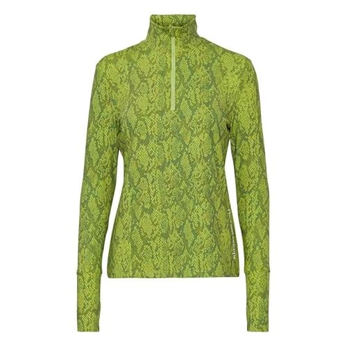 THEJOGGCONCEPT Damen JCSAMMI Snake LS Tshirt T-Shirt, 201745/Lime Punch Mix, L von THEJOGGCONCEPT