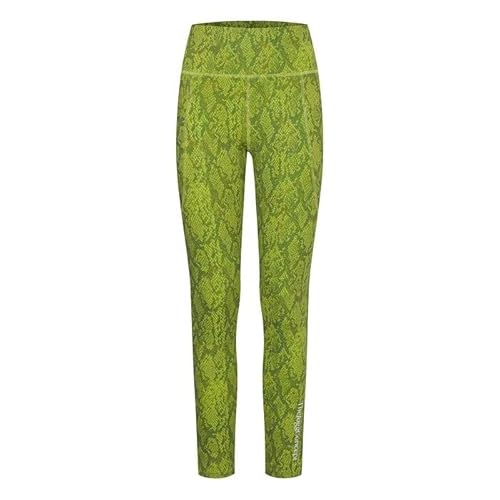 THEJOGGCONCEPT Damen JCSAMMI Snake Leggings, 201745/Lime Punch Mix, S von THEJOGGCONCEPT