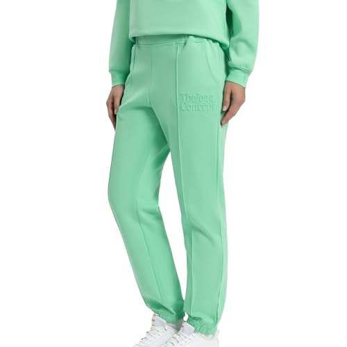 THEJOGGCONCEPT Damen JCSELMA Jogging Pants Freizeithose, 146330/Spring Bud, L von THEJOGGCONCEPT