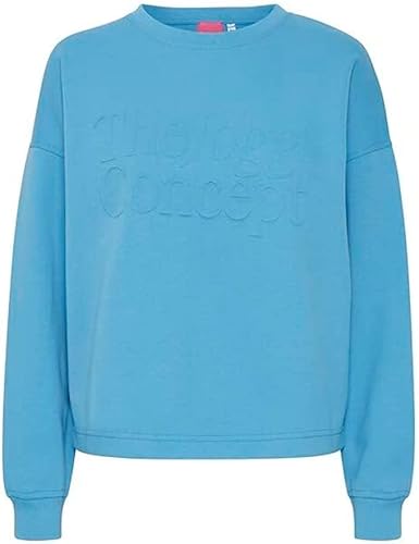 THEJOGGCONCEPT Damen JCSELMA Sweatshirt, 174435/Malibu Blue, S von THEJOGGCONCEPT