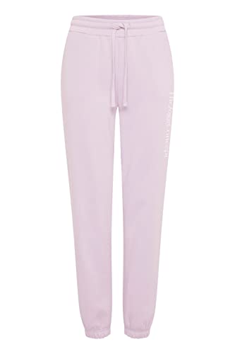 TheJoggConcept JCSafine Damen Hose Sweatshose Sporthose Jogginghose mit Kordeln Regular Fit, Größe:M, Farbe:Orchid Petal (143710) von TheJoggConcept