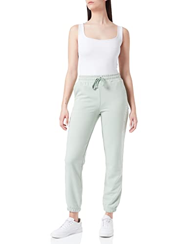 THEJOGGCONCEPT JCSafine Damen Hose Sweatshose Sporthose Jogginghose mit Kordeln Regular Fit, Größe:XL, Farbe:Frosty Green (155706) von THEJOGGCONCEPT