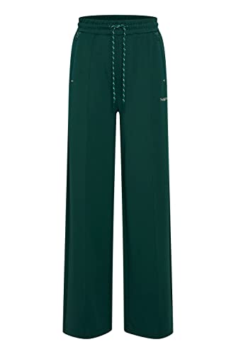 THEJOGGCONCEPT JCSima Damen Hose Sweatshose Sporthose Jogginghose mit Kordeln Regular Fit Wide Leg, Größe:2XL, Farbe:June Bug (195414) von THEJOGGCONCEPT