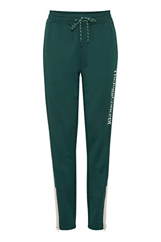 THEJOGGCONCEPT JCSima Damen Hose Sweatshose Sporthose Jogginghose mit Kordeln und Print Regular Fit High Waist, Größe:2XL, Farbe:June Bug Mix (201436) von THEJOGGCONCEPT