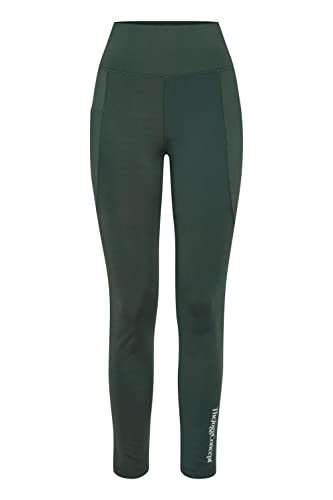 THEJOGGCONCEPT JCSammi Damen Leggings Hose Sporthose Yoga Hose elastisch Slim Fit High Waist, Größe:L, Farbe:June Bug (195414) von THEJOGGCONCEPT