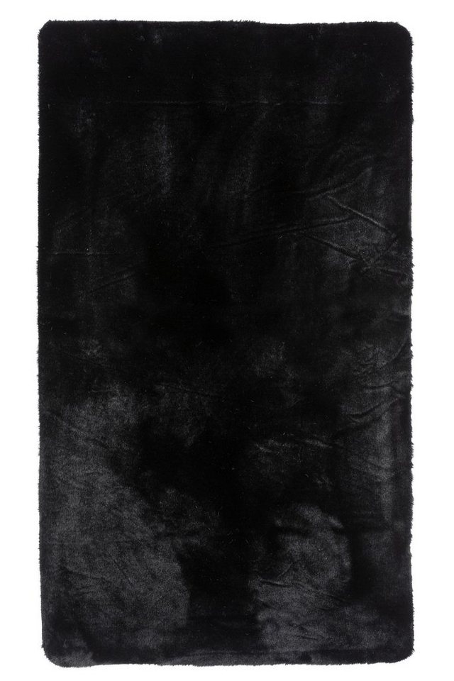 THEKO Bademantel THEKO Badematte WOLKE schwarz (BT 70x120 cm) BT 70x120 cm schwarz von THEKO