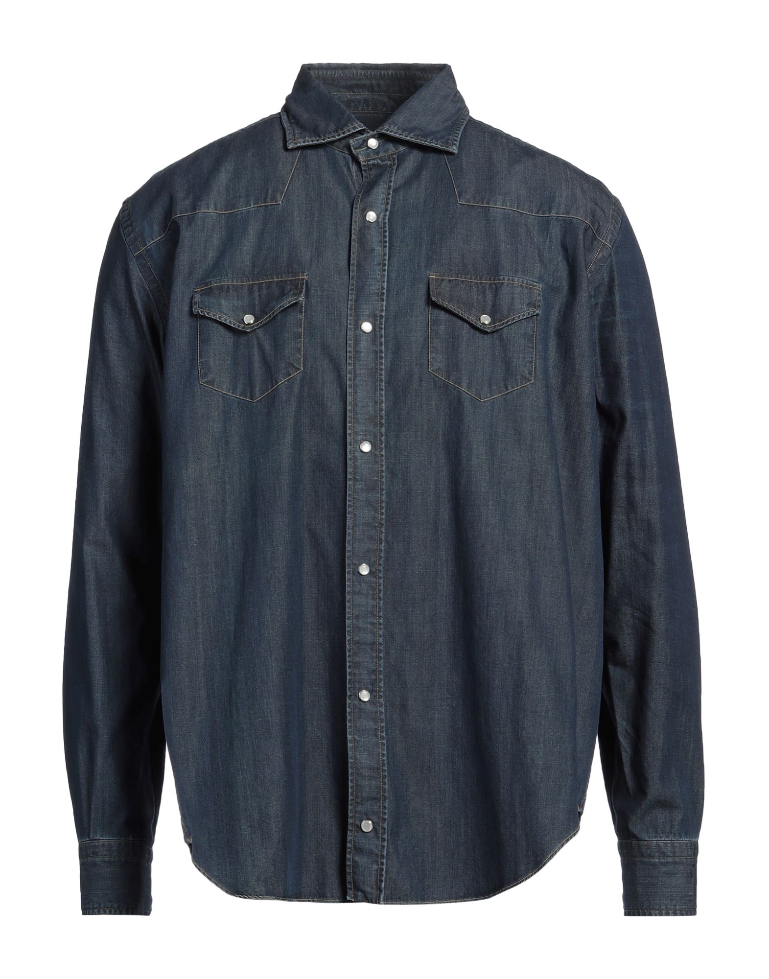 THELAND Jeanshemd Herren Blau THELAND Jeanshemd Herren Blau von THELAND