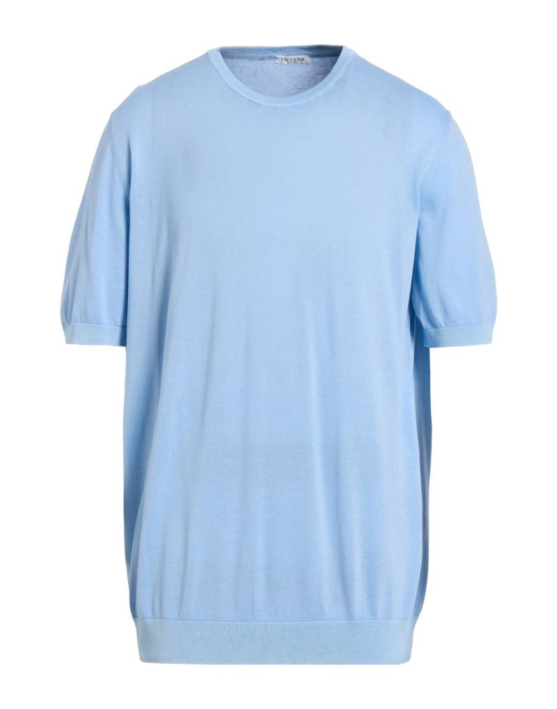 THELAND Pullover Herren Azurblau von THELAND