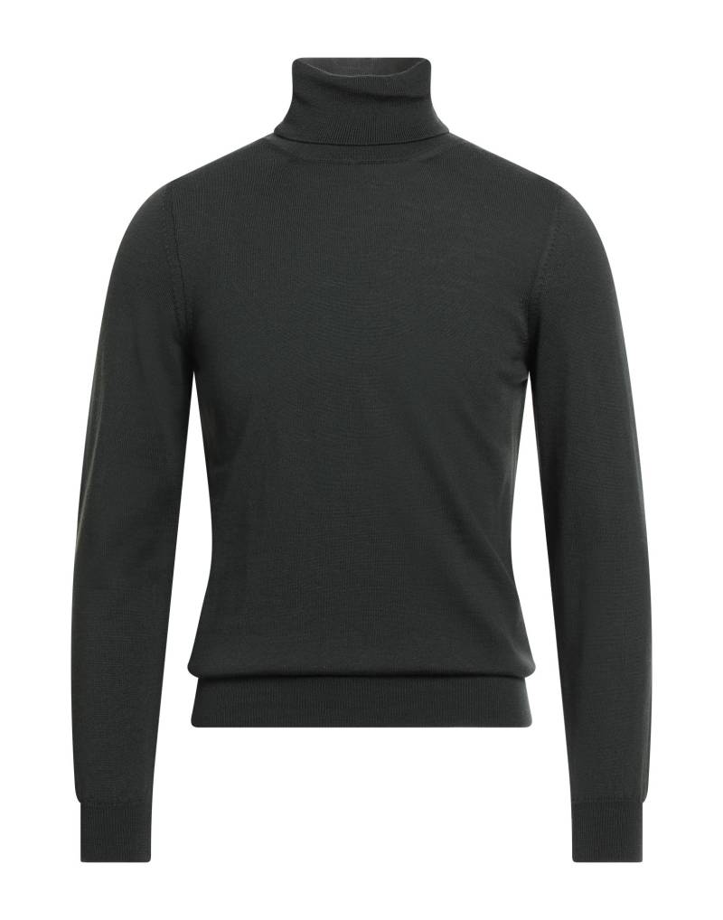 THELAND Rollkragenpullover Herren Dunkelgrün von THELAND