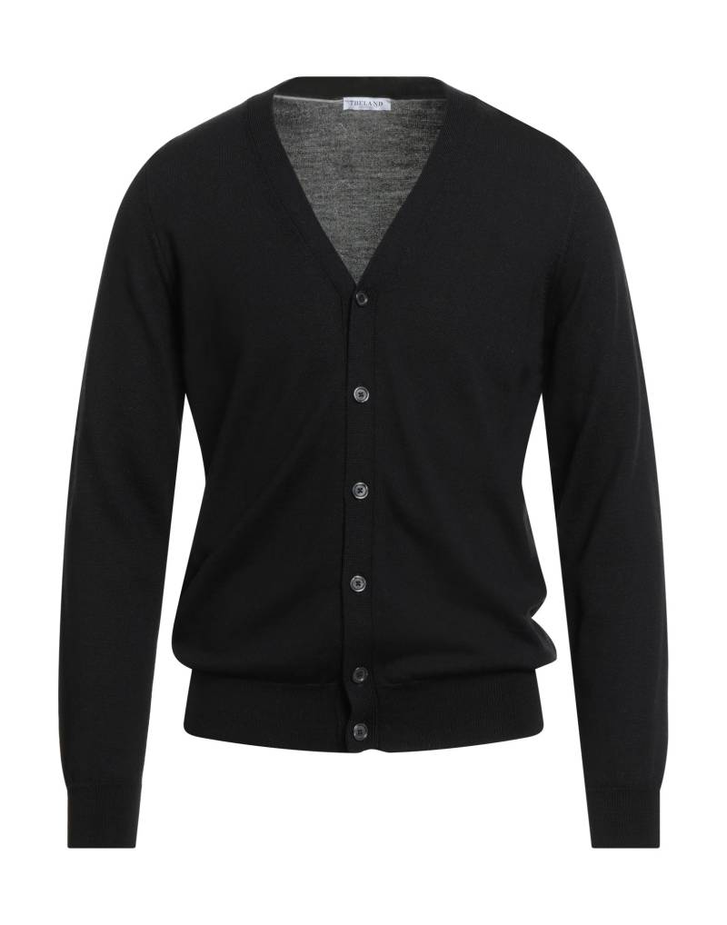 THELAND Strickjacke Herren Schwarz von THELAND