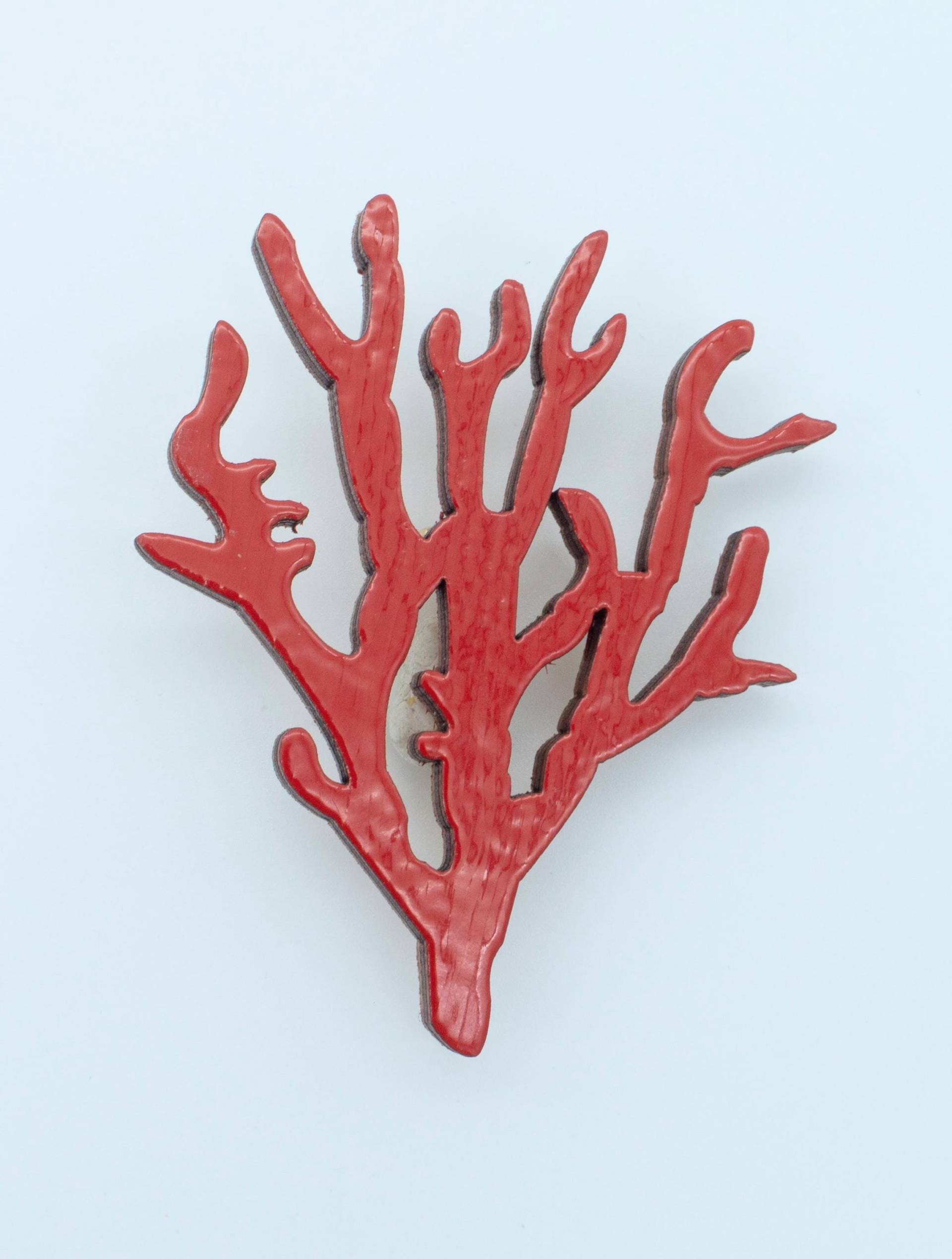 Korallenbrosche, Große Rote Brosche, Vom Meer Inspiriert, Kunst Korallenbrosche, Große Rote Brosche, Vom Meer Inspiriert, Kunst von THELMAandLOUIS