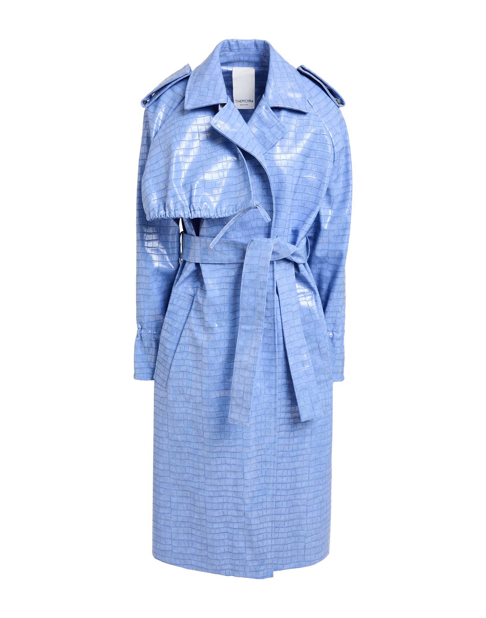 THEMOIRÈ Jacke, Mantel & Trenchcoat Damen Hellblau von THEMOIRÈ