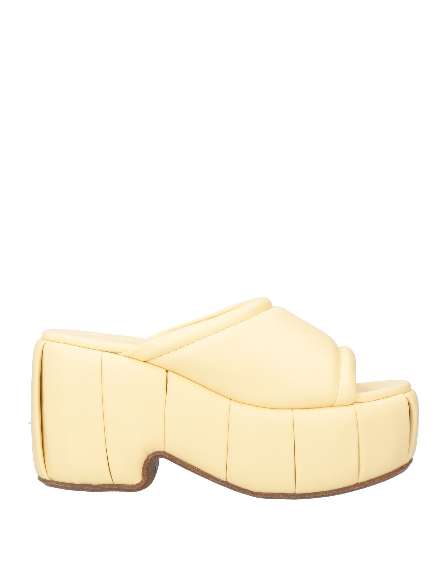 THEMOIRÈ Sandale Damen Pastellgelb von THEMOIRÈ