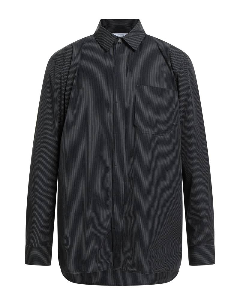 THEORY PROJECT Hemd Herren Schwarz von THEORY PROJECT