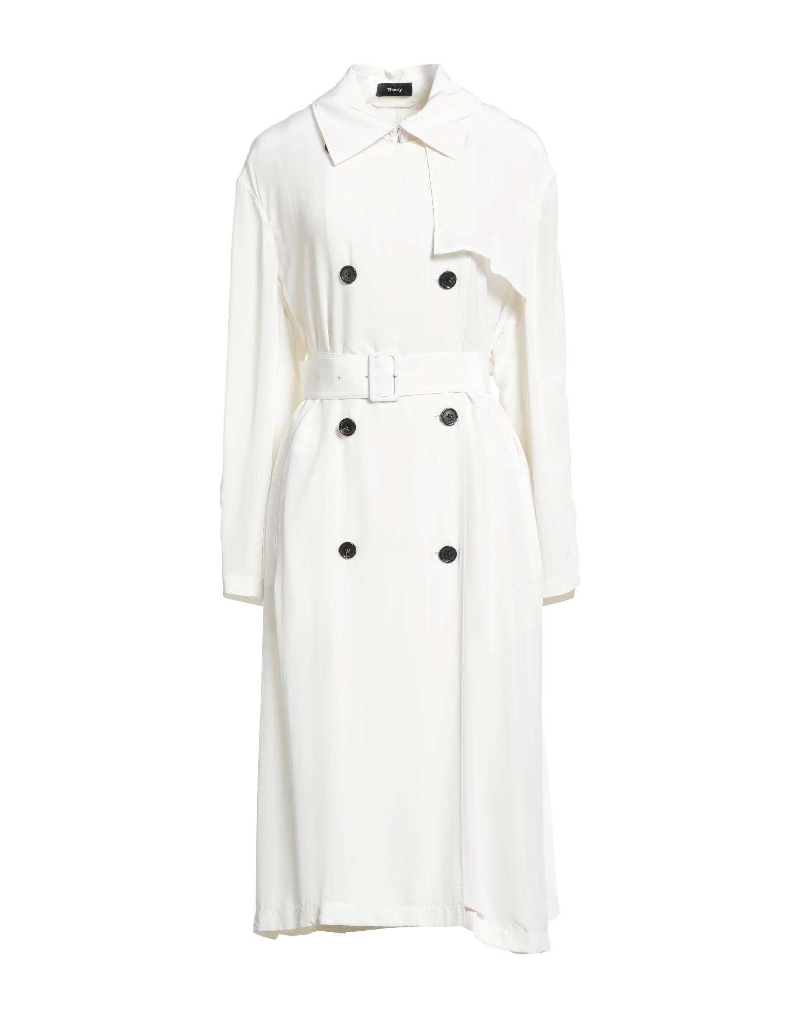 THEORY Jacke, Mantel & Trenchcoat Damen Off white THEORY Jacke, Mantel & Trenchcoat Damen Off white von THEORY
