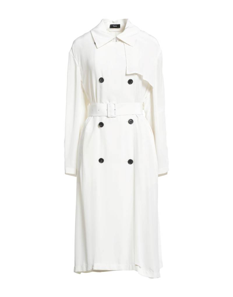 THEORY Jacke, Mantel & Trenchcoat Damen Off white THEORY Jacke, Mantel & Trenchcoat Damen Off white von THEORY