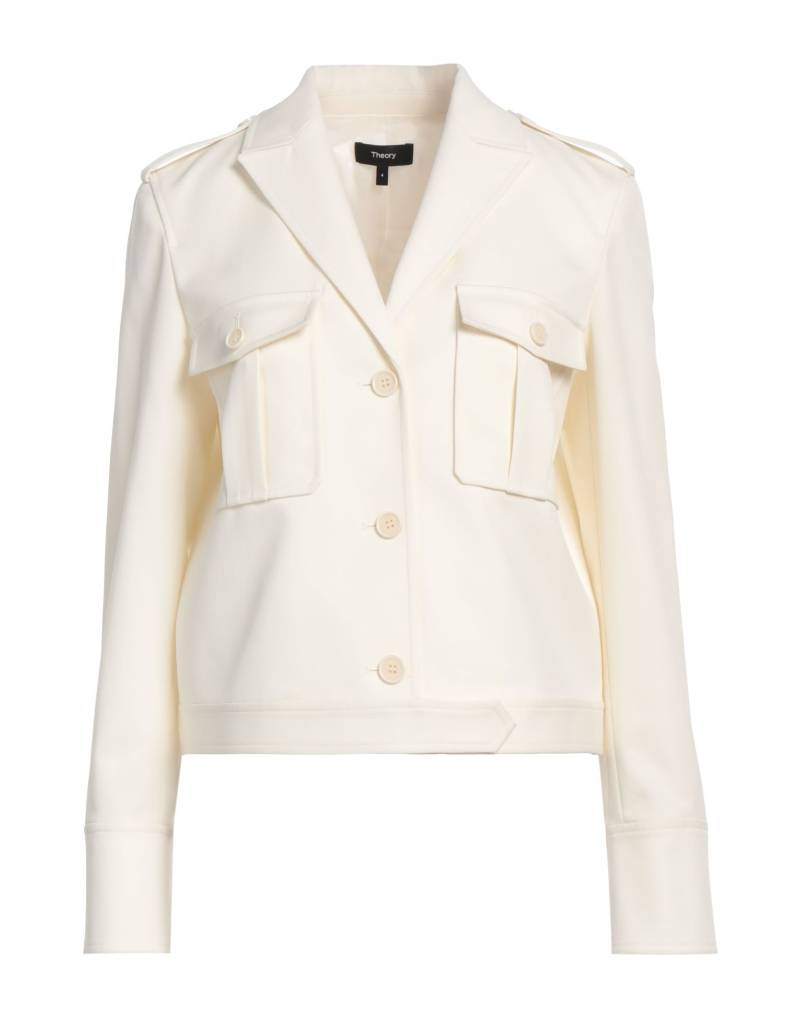 THEORY Jacke & Anorak Damen Cremeweiß von THEORY