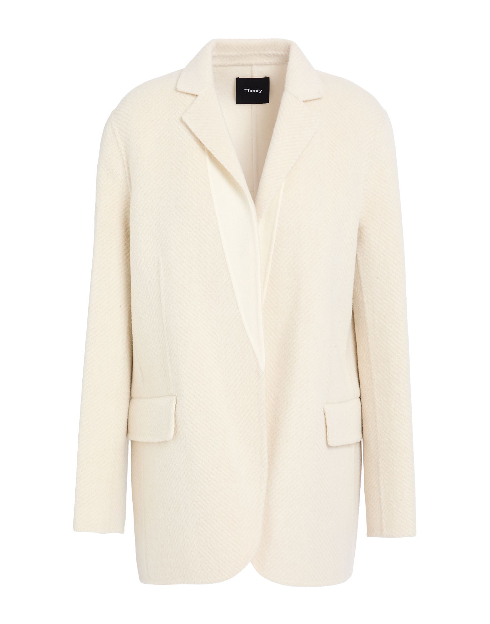 THEORY Mantel Damen Off white von THEORY