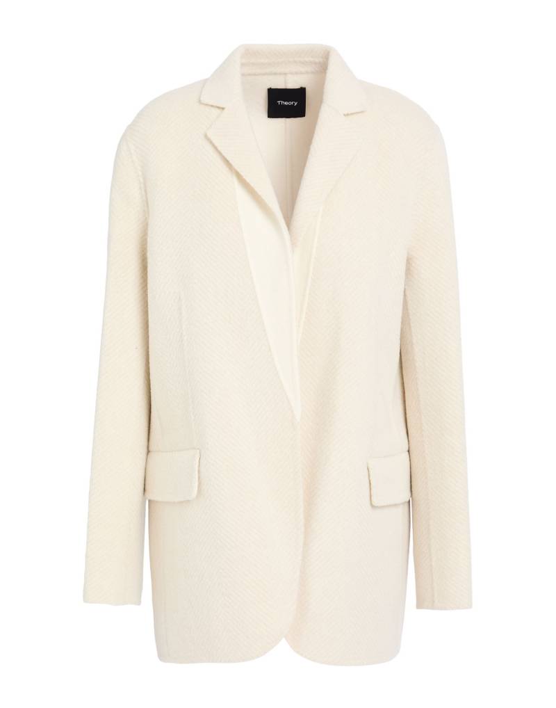 THEORY Mantel Damen Off white von THEORY