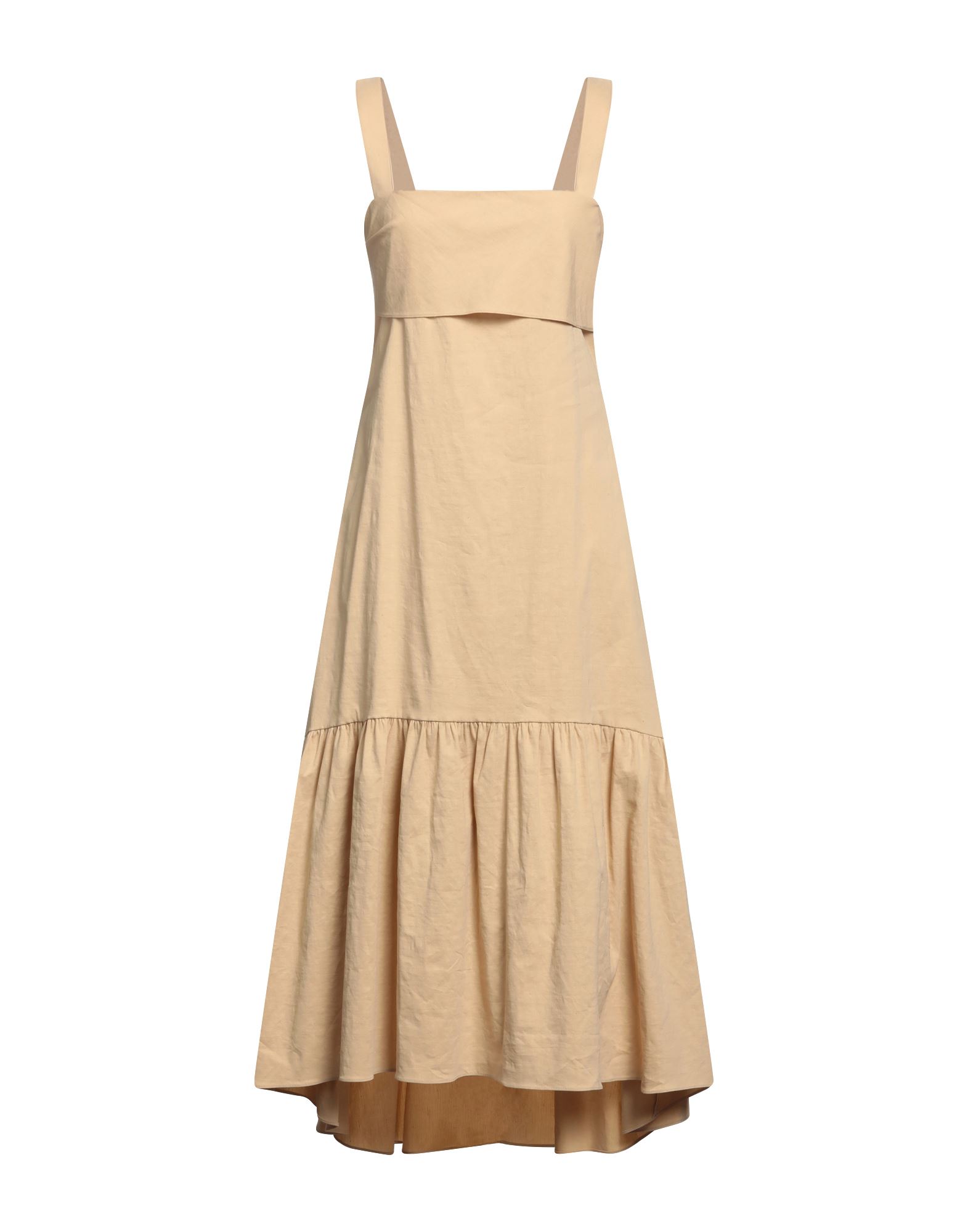 THEORY Midi-kleid Damen Beige von THEORY