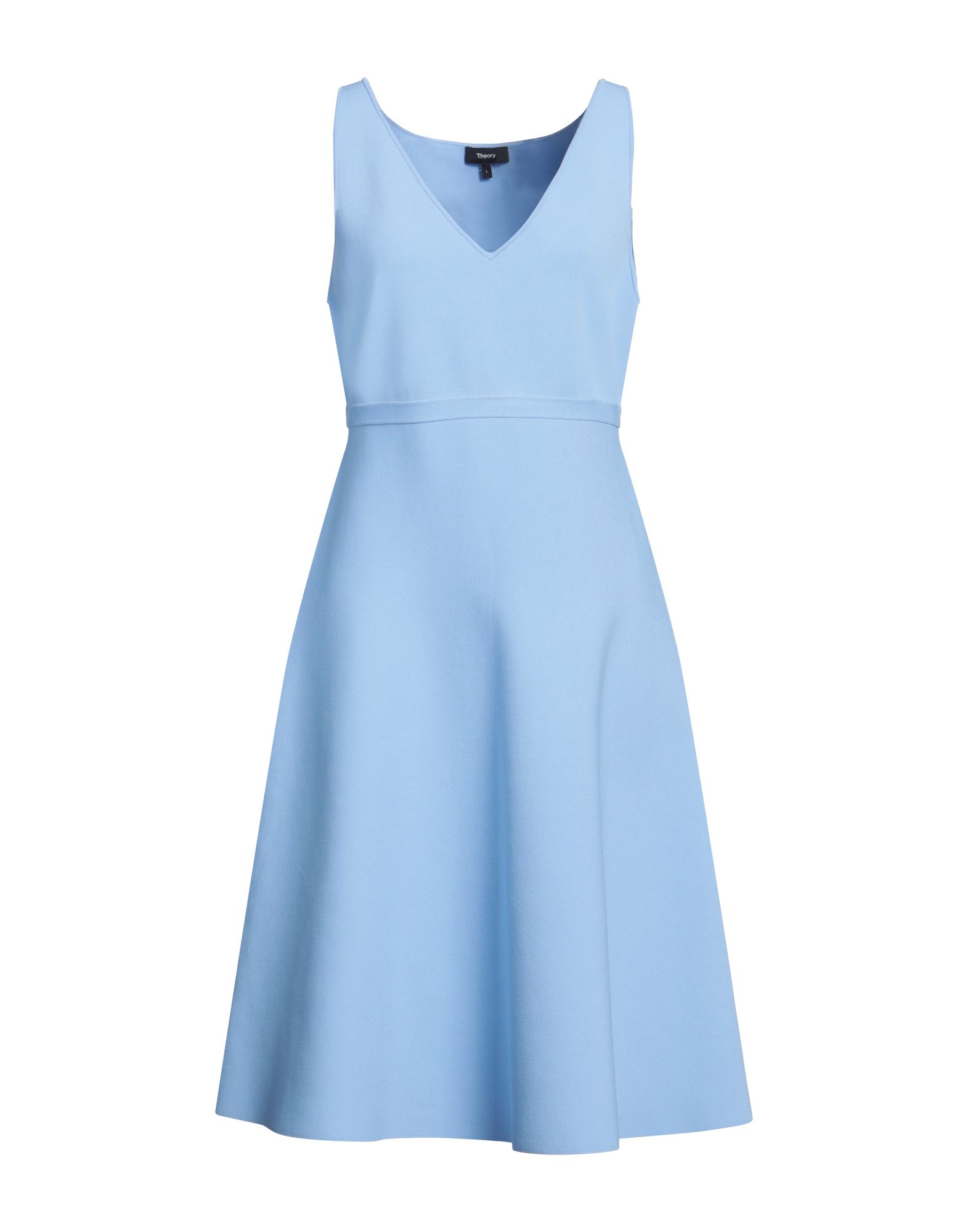 THEORY Midi-kleid Damen Hellblau von THEORY