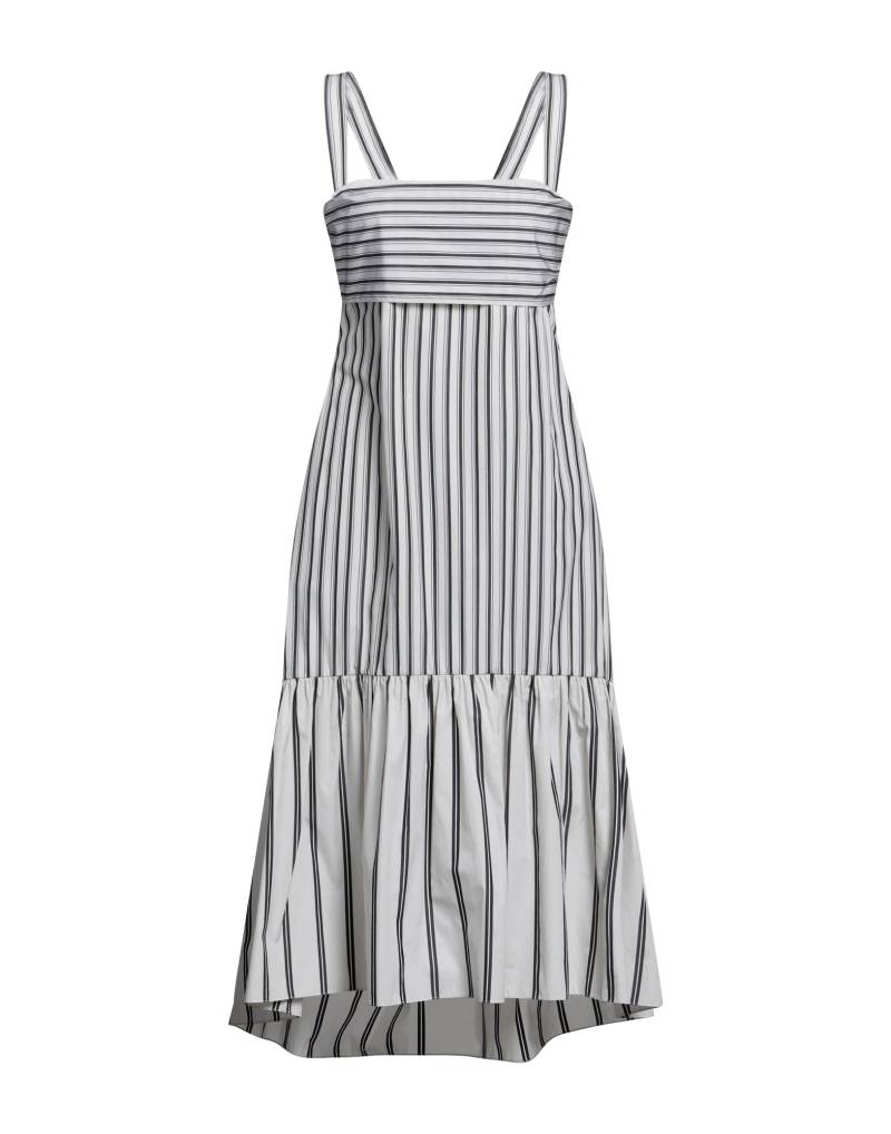 THEORY Midi-kleid Damen Off white von THEORY