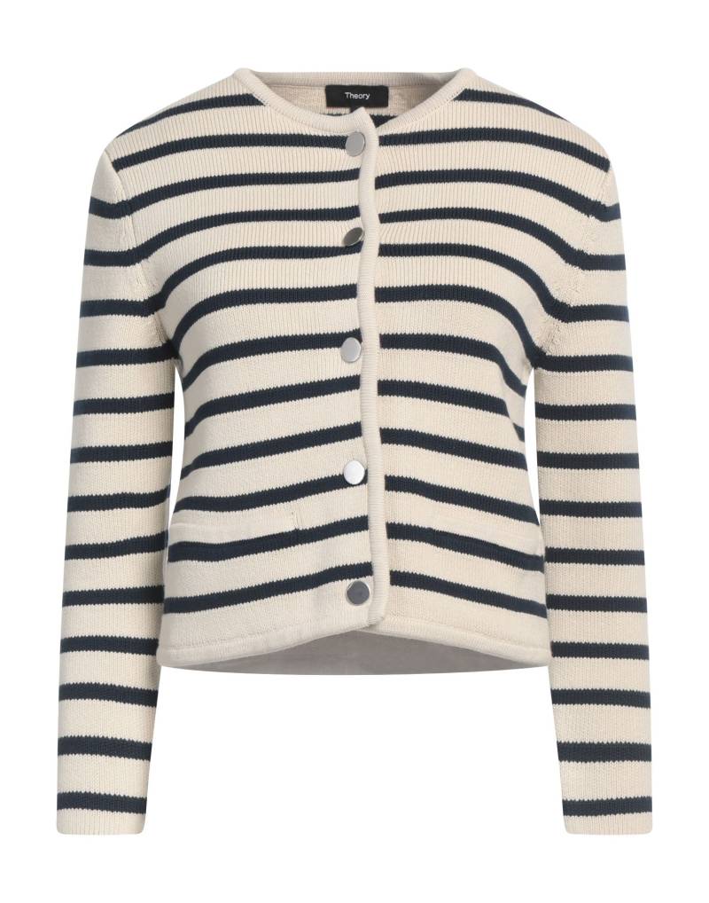 THEORY Strickjacke Damen Elfenbein von THEORY