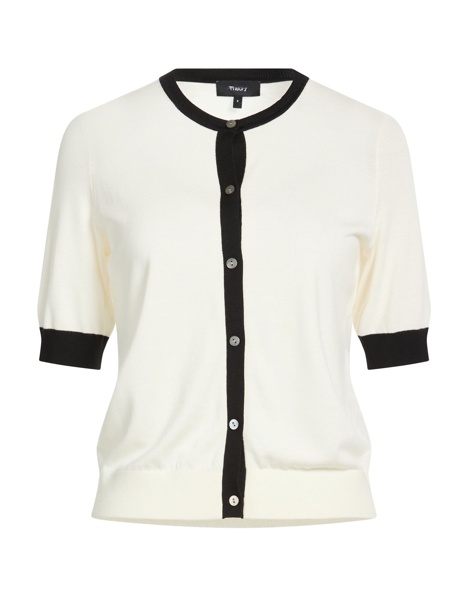 THEORY Strickjacke Damen Elfenbein von THEORY