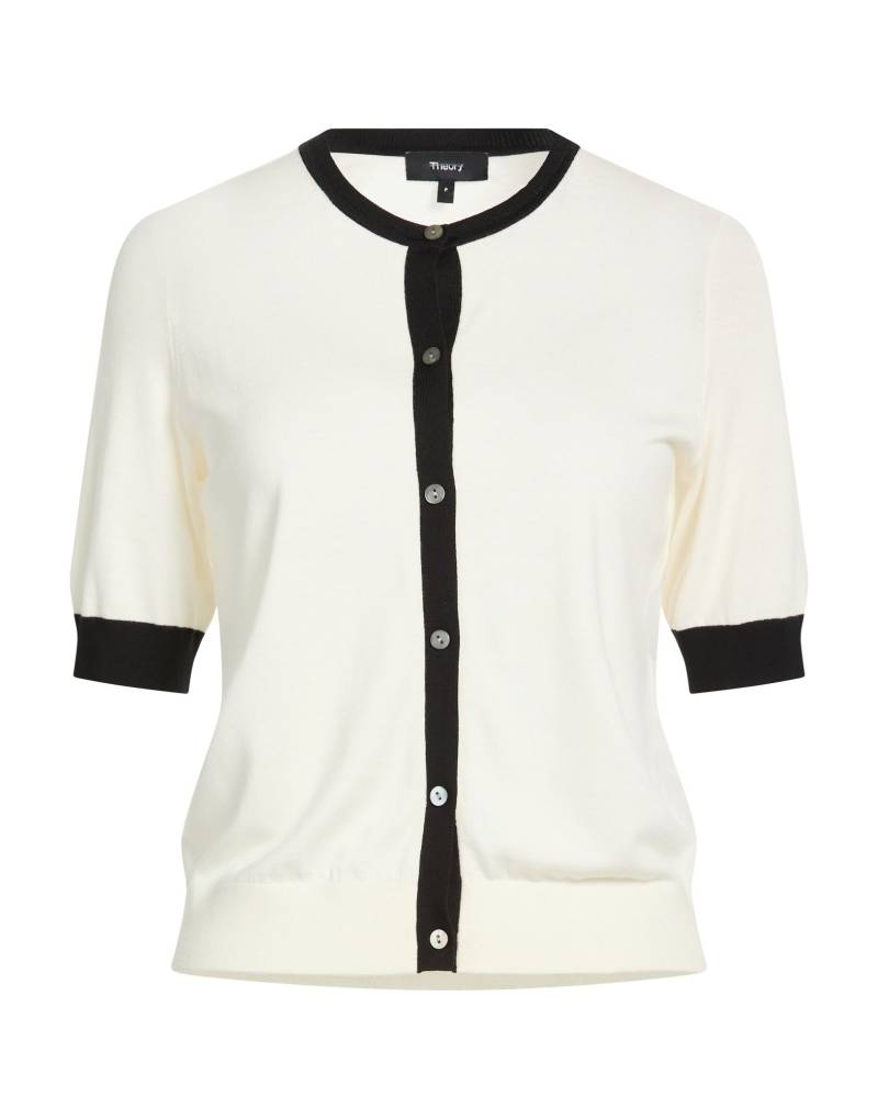 THEORY Strickjacke Damen Elfenbein von THEORY