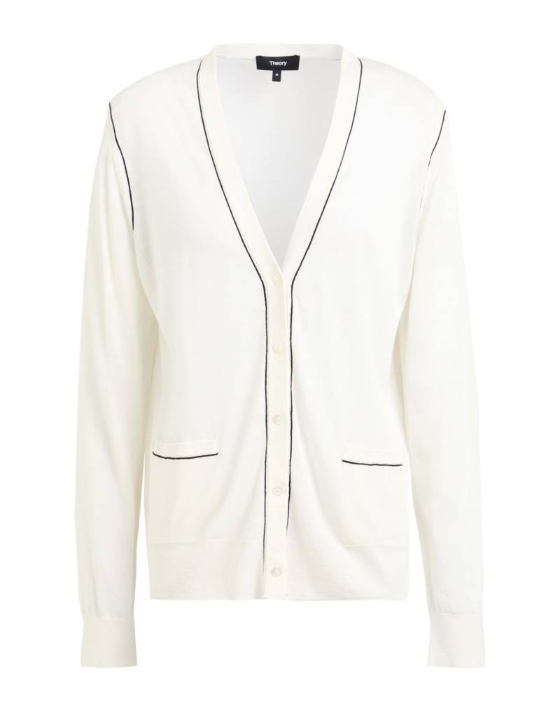 THEORY Strickjacke Damen Off white von THEORY