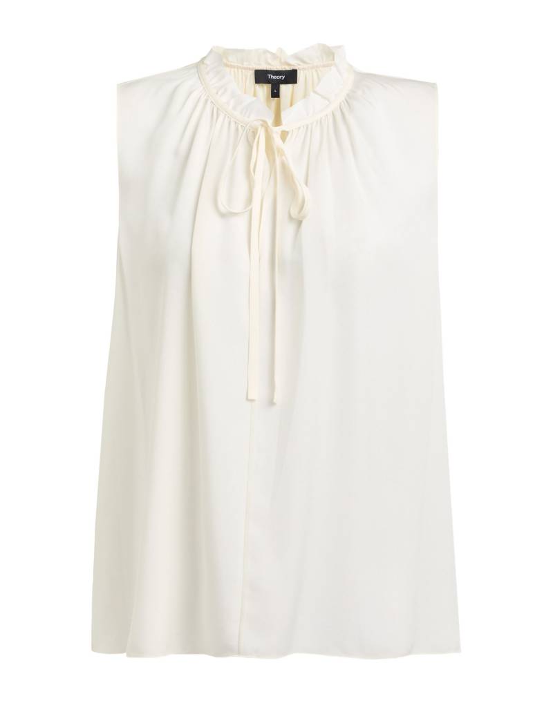 THEORY Top Damen Elfenbein von THEORY