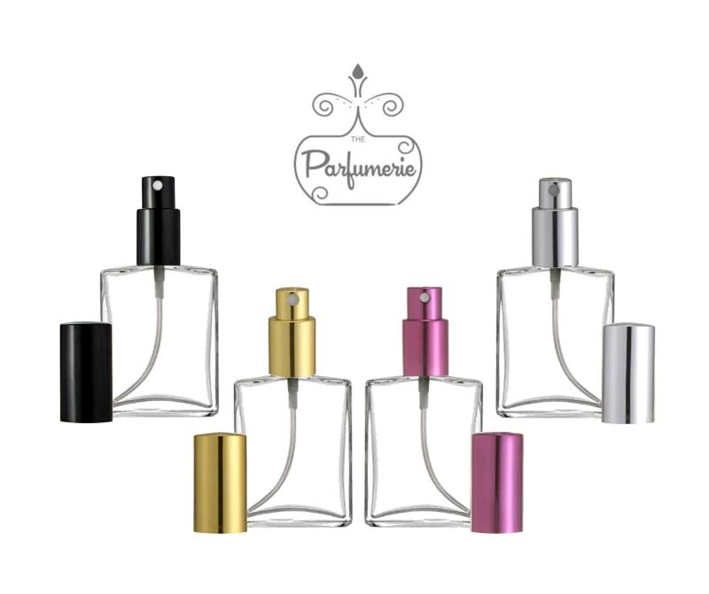 Leere Parfümflaschen, Lose Feine Nebel Zerstäuber, | Qty 12 Großhandel Parfüm, 1 Oz./30 Ml Oder 2 Oz./60 Glas Flach Rechteckig Leere Parfümflaschen, Lose Feine Nebel Zerstäuber, | Qty 12 Großhandel Parfüm, 1 Oz./30 Ml Oder 2 Oz./60 Glas Flach Rechteckig von THEPARFUMERIE